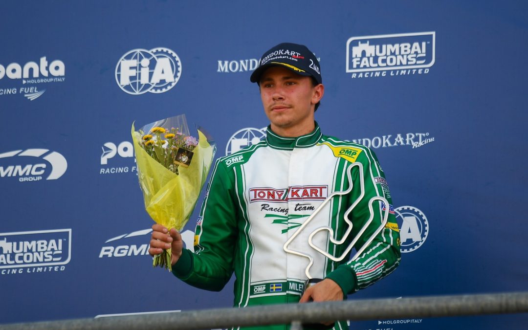 Tony Kart Vicecampeón del Mundo KZ 2022