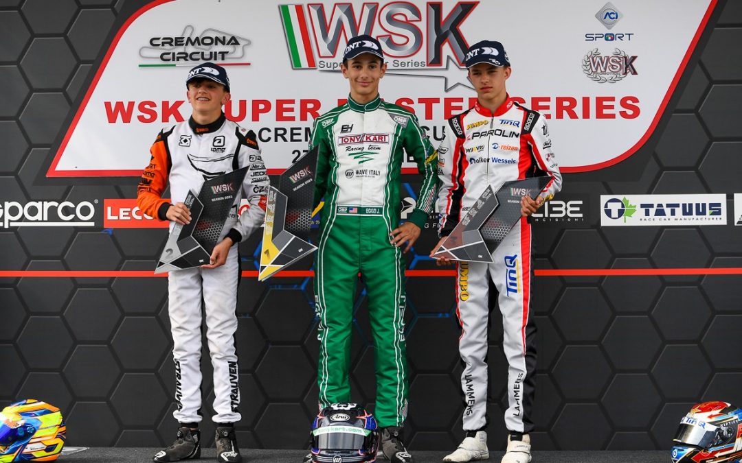 Tony Kart de nuevo Campeón de la WSK Super Master Series